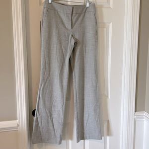 Ann Taylor Factory light gray dress pants, boot cut